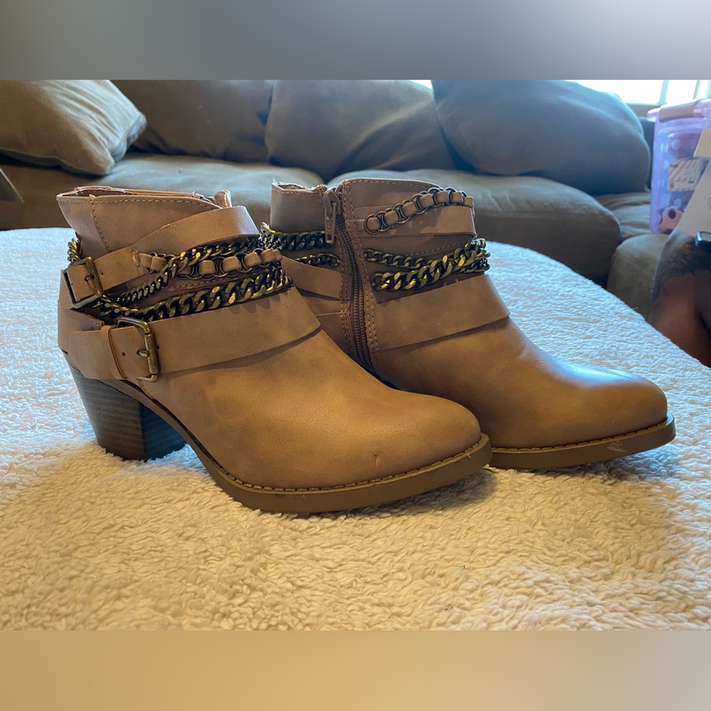 Tan Pumps